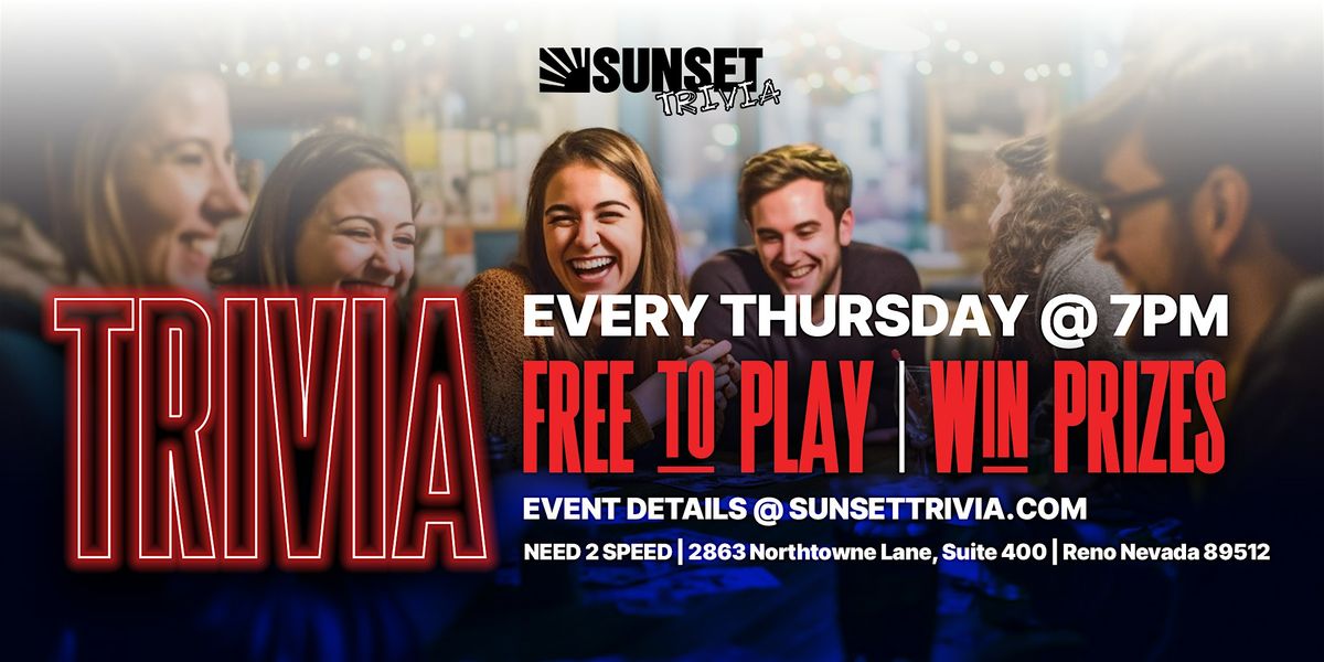 Trivia Night at Need 2 Speed