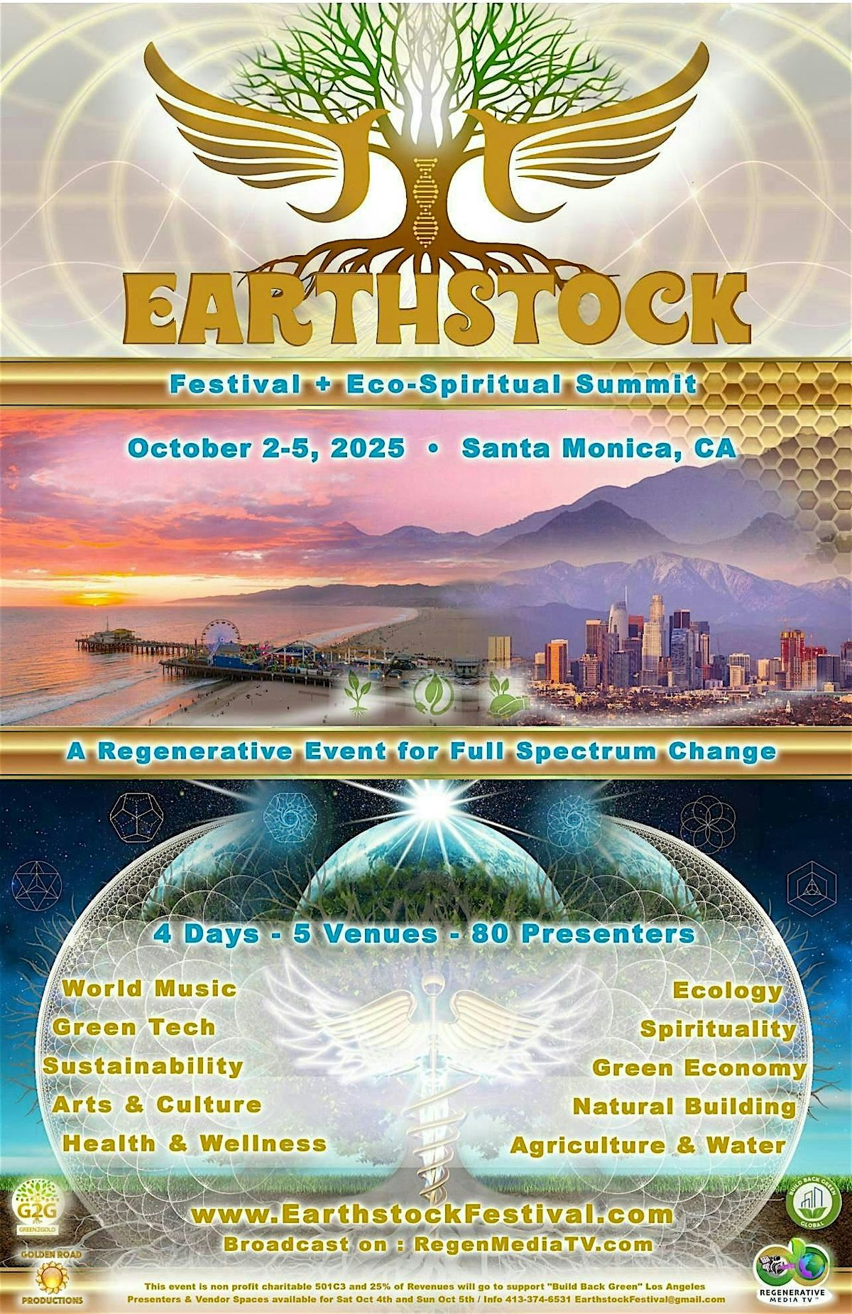 Earthstock Summit \/ 2 Days 3 Locations