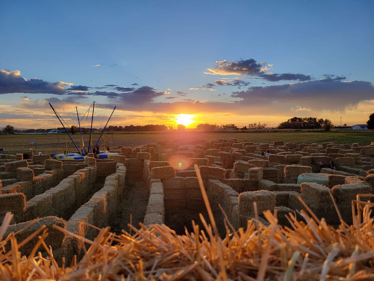 2024 Bozeman Straw Bale Maze