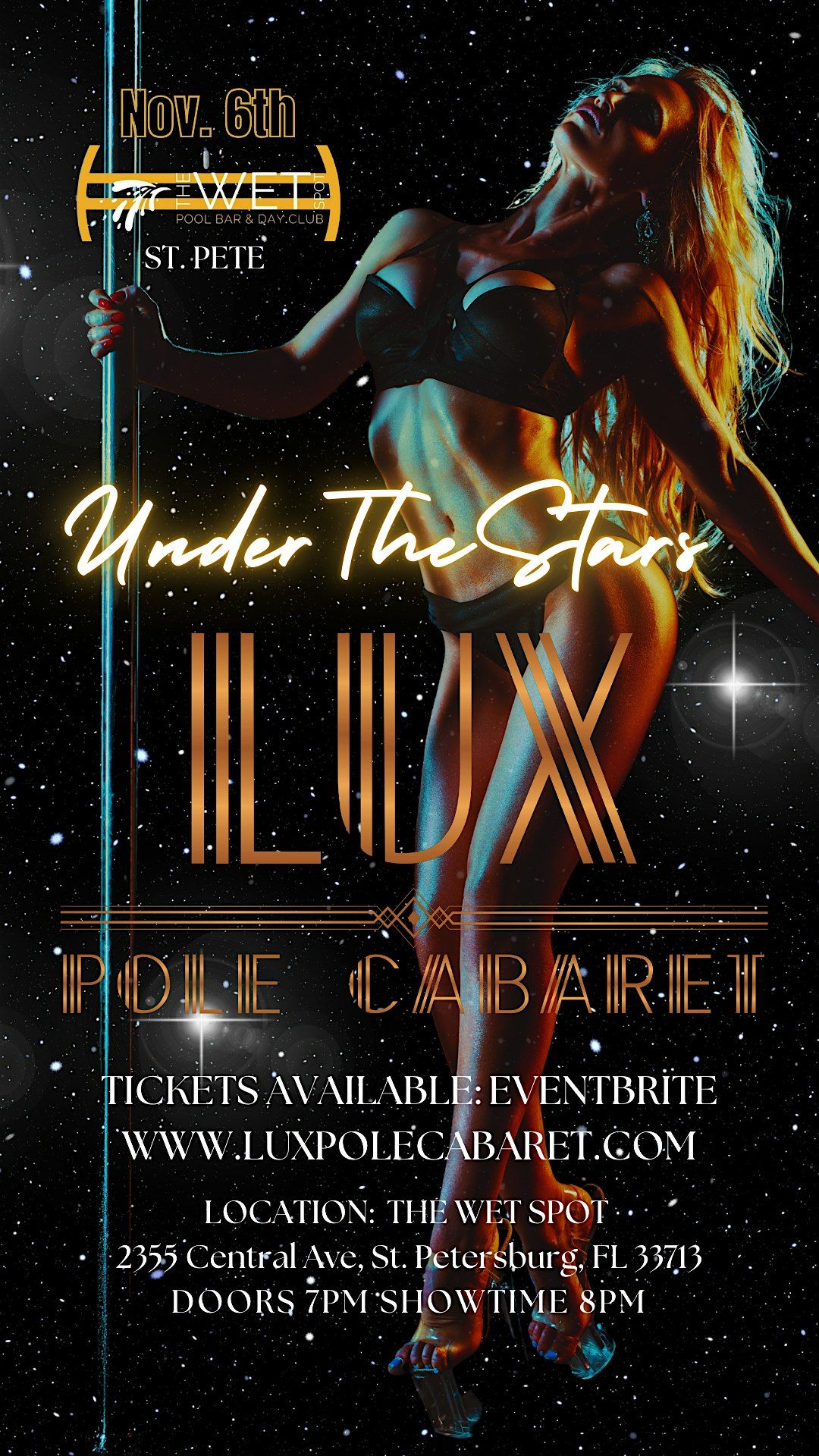 LUX Pole Cabaret | Under The Stars St. Pete  11\/6\/25