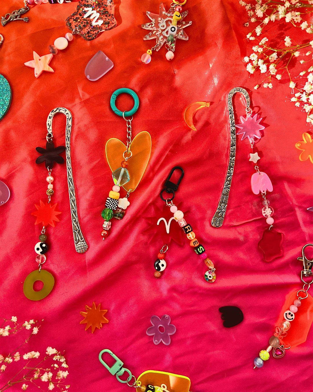 Crafty A** Shenanigans: Book and Bag Charms with Hoity Toity Goods