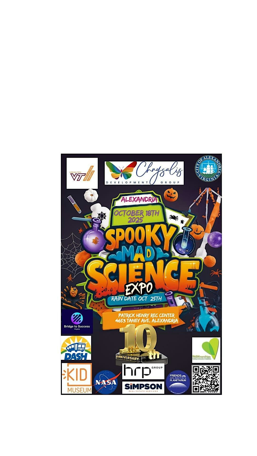 The 10th Annual Spooky Mad Science Expo