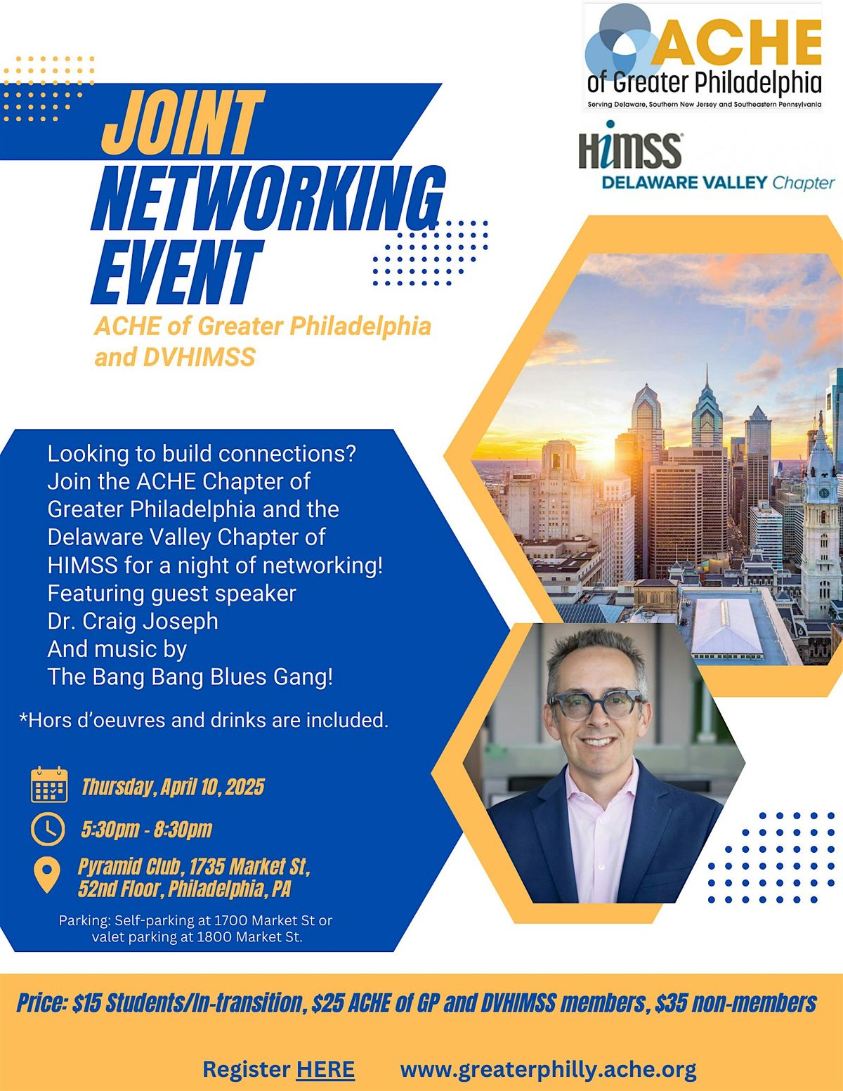 Joint Networking Event: ACHE of GP and DVHIMSS