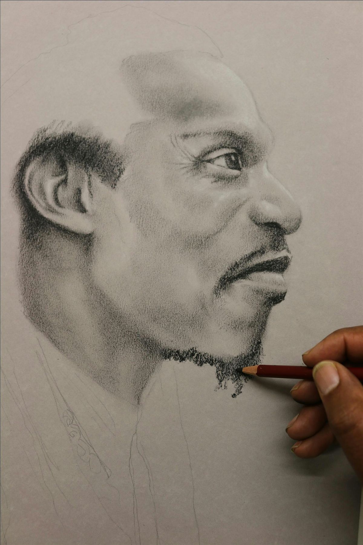 Animal Portrait in Acrylics: Tony Nero