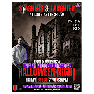 SLASHER & LAUGHTER A KILLER STAND UP SPECIAL