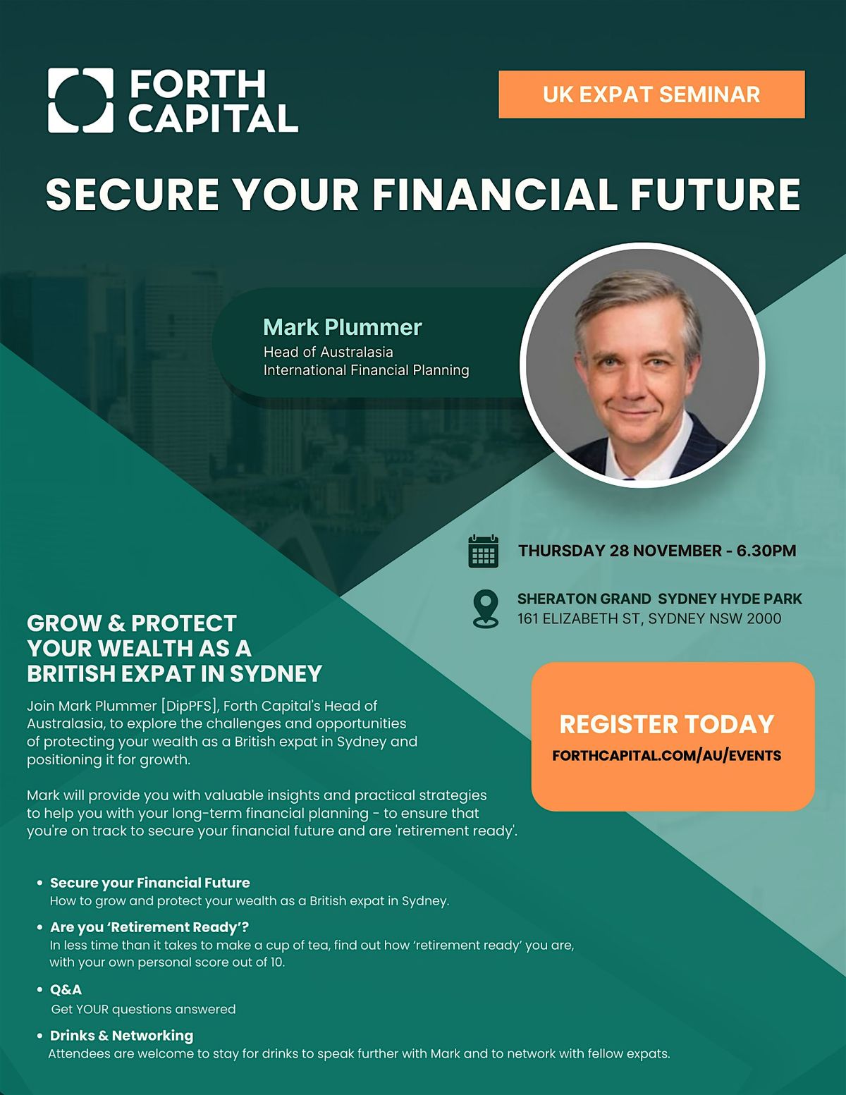 BRITISH EXPAT EVENT - SECURE YOUR FINANCIAL FUTURE