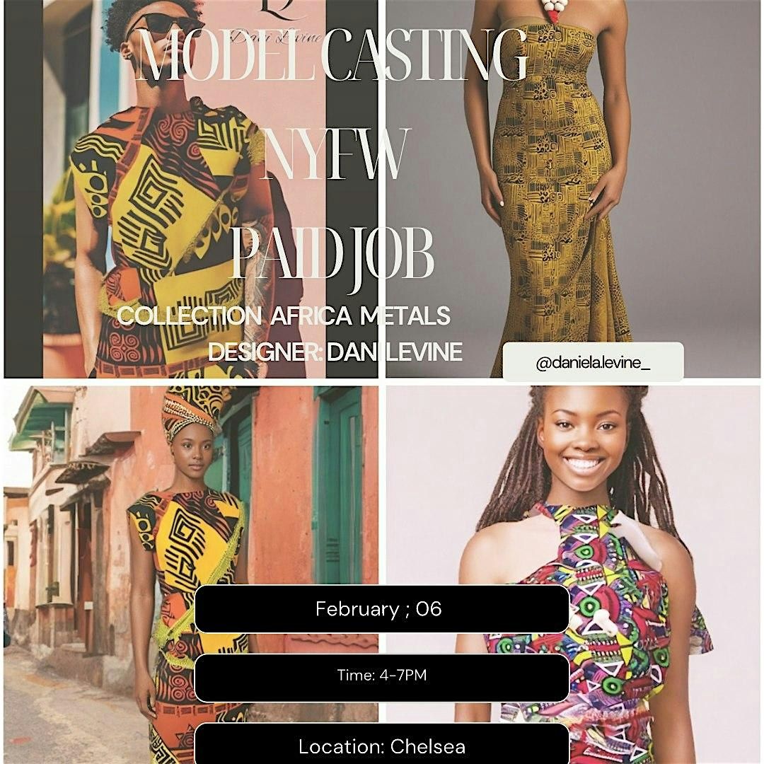 Models Casting - Africa Metals NYFW