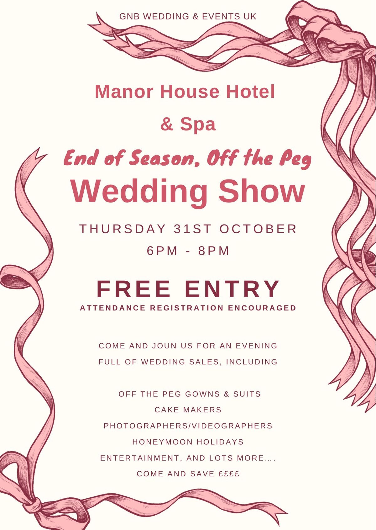 End of Season Off The Peg Wedding Sale