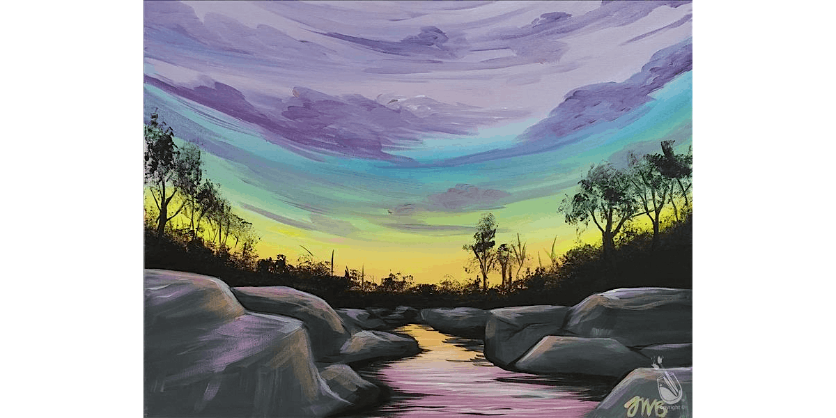 A Quiet Tuesday by the Creek - Paint and Sip in San Antonio | Classpop!\u2122