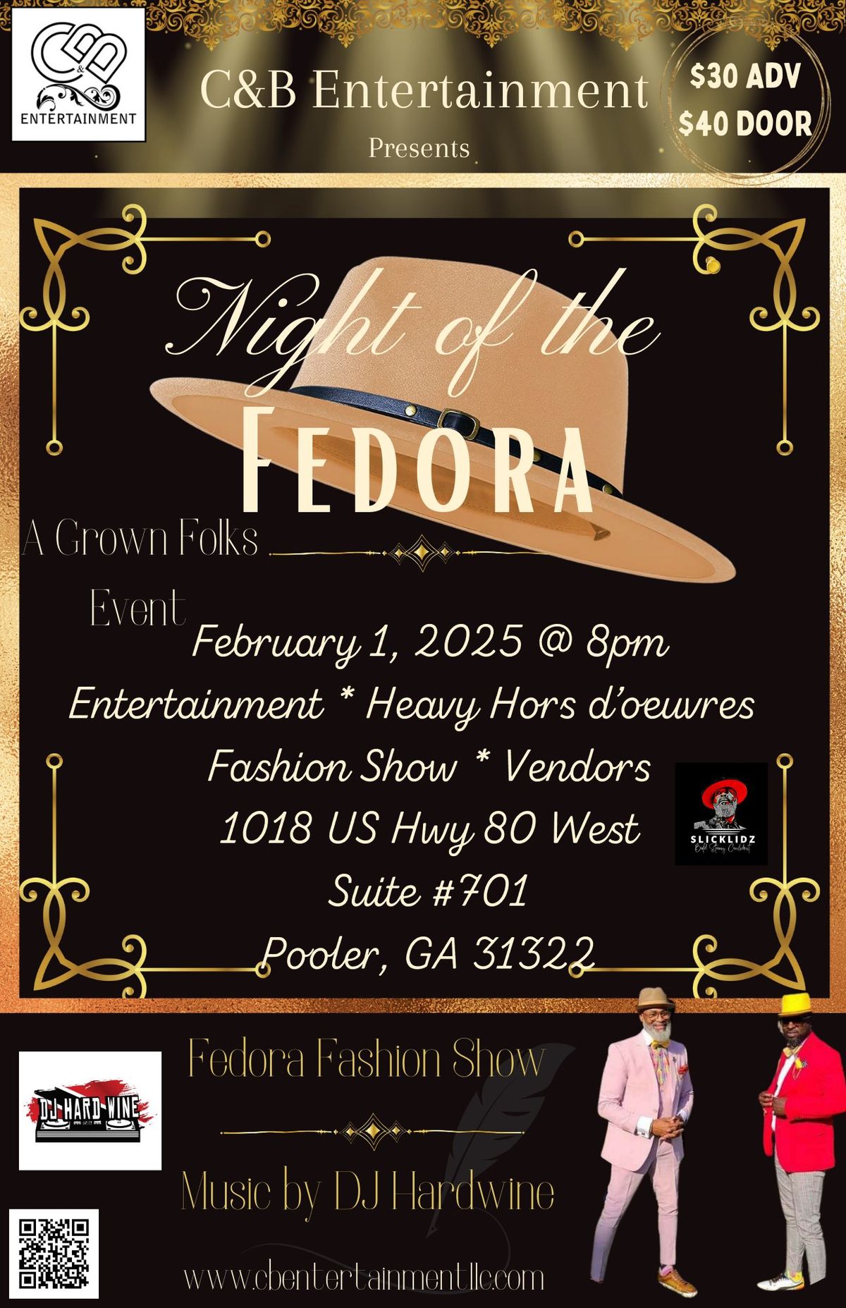 3rd Annual Night of the Fedora!