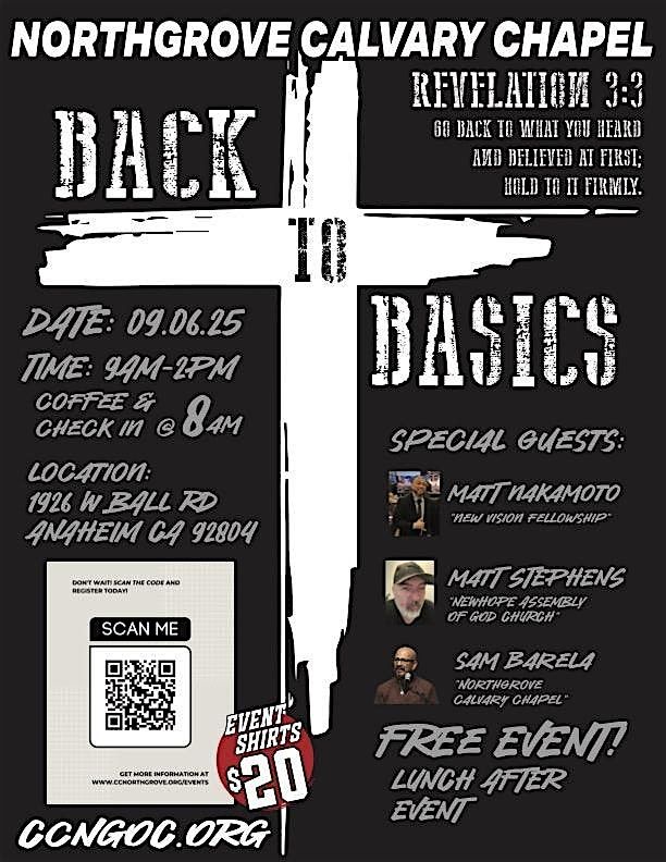 Back to Basics Men's Conference