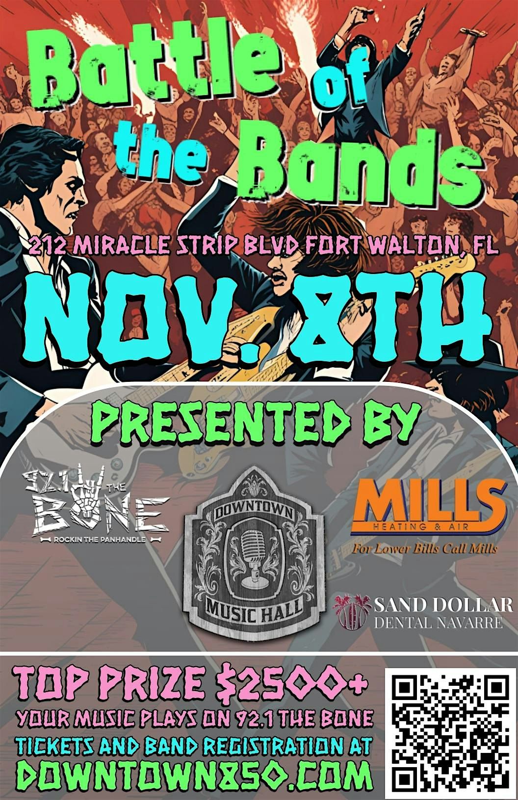 Downtown Music Hall Presents: BATTLE OF THE BANDS #2