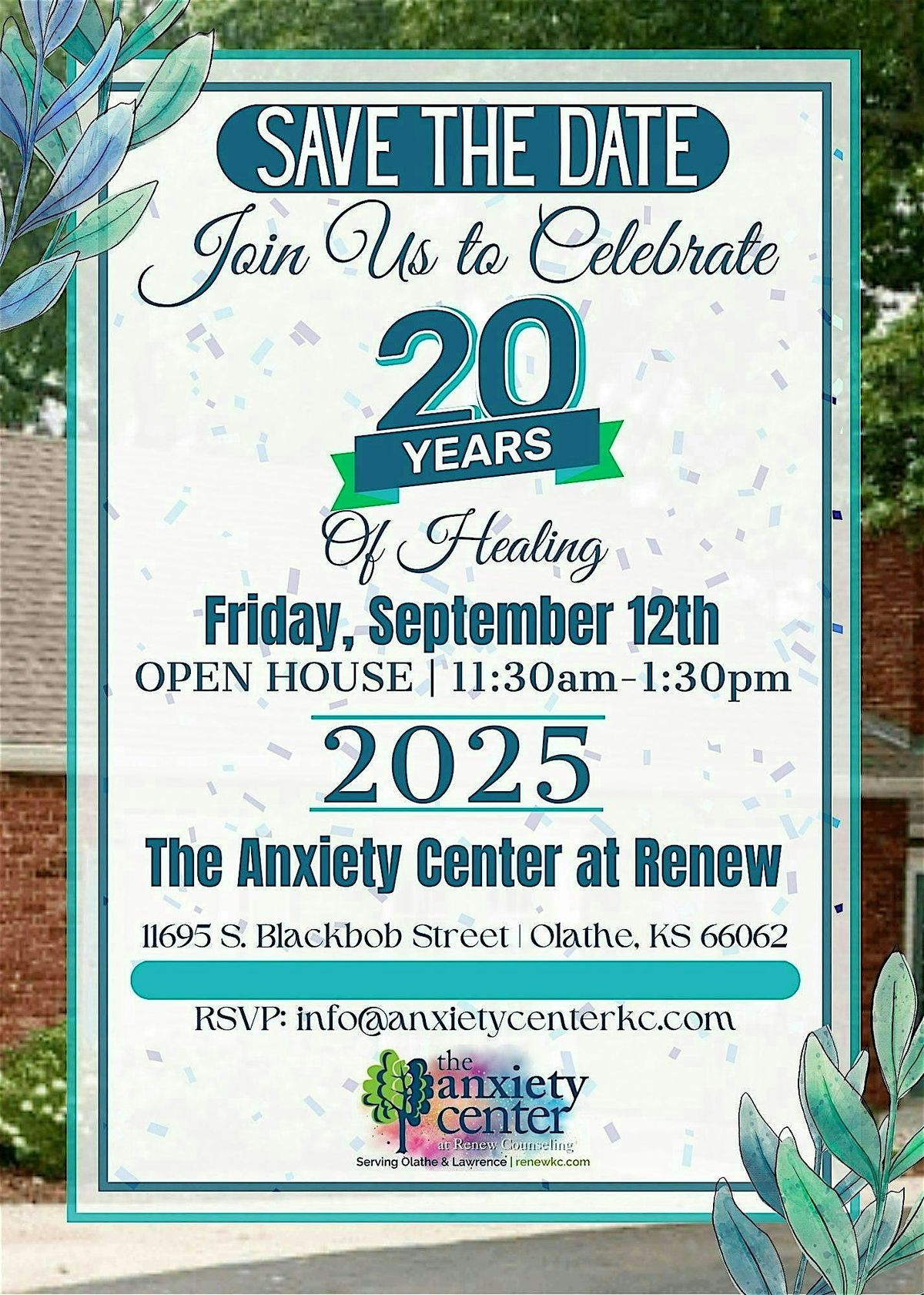 The Anxiety Center at Renew Open House