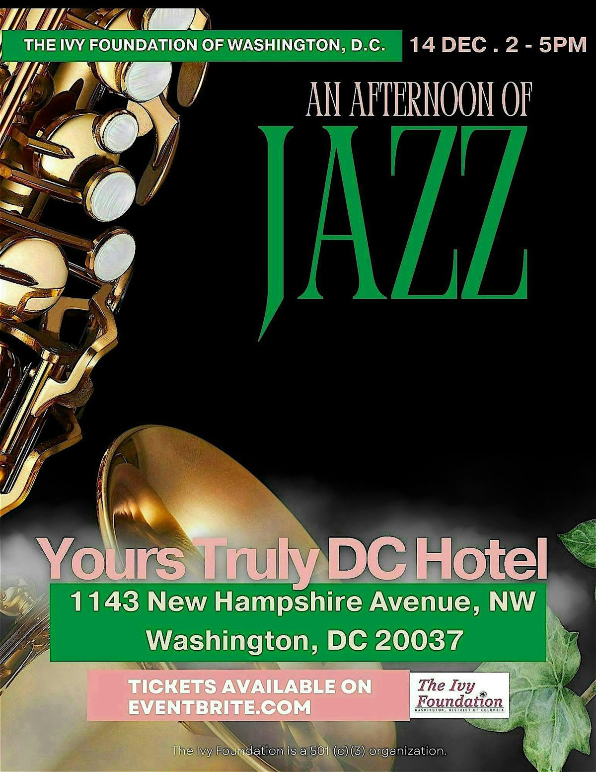 The Ivy Foundation's  Afternoon of Jazz
