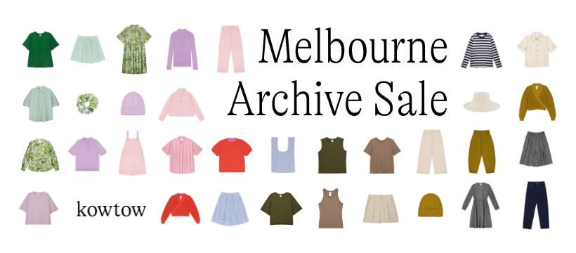 Kowtow Melbourne Archive Sale