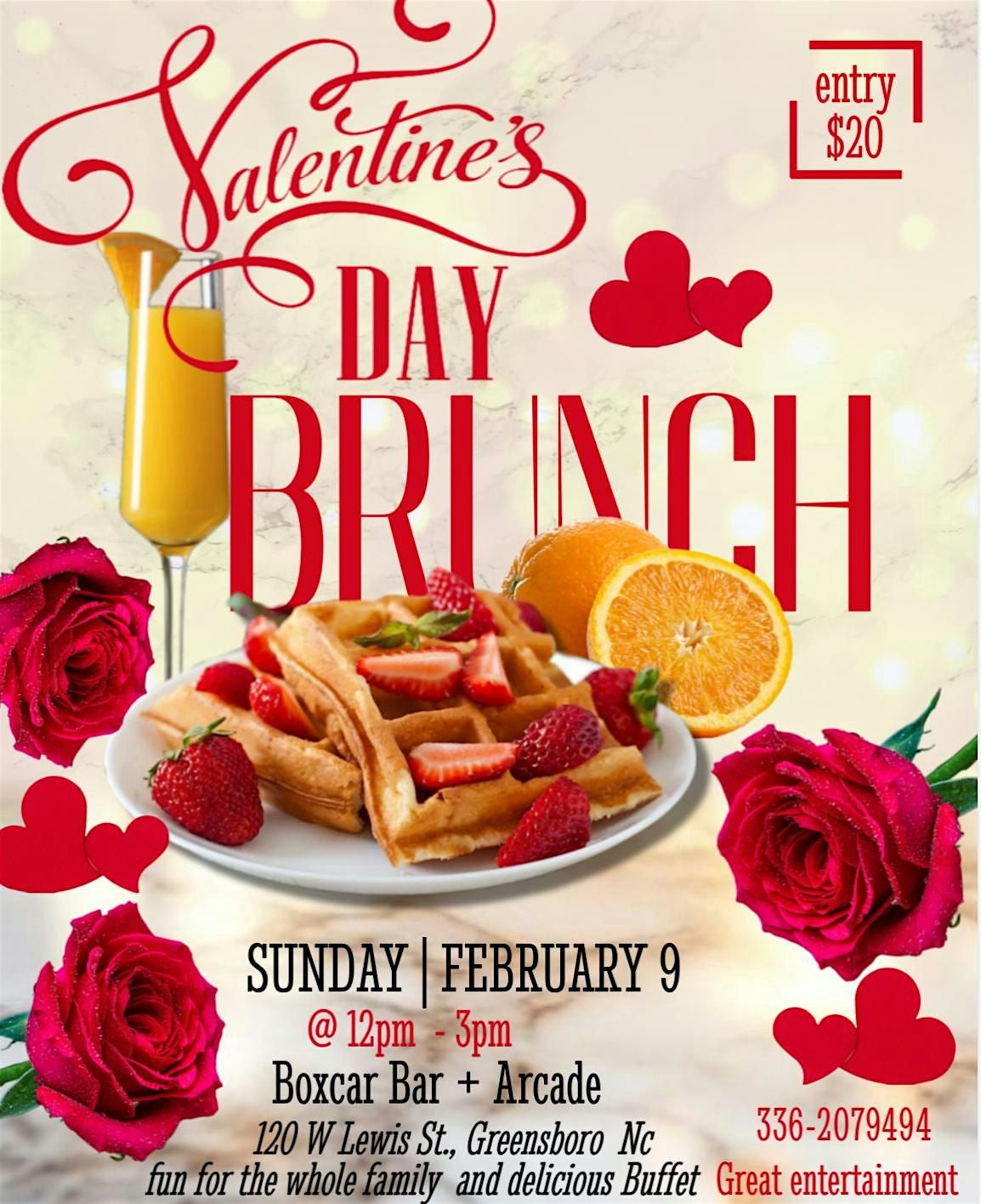 Valentine brunch