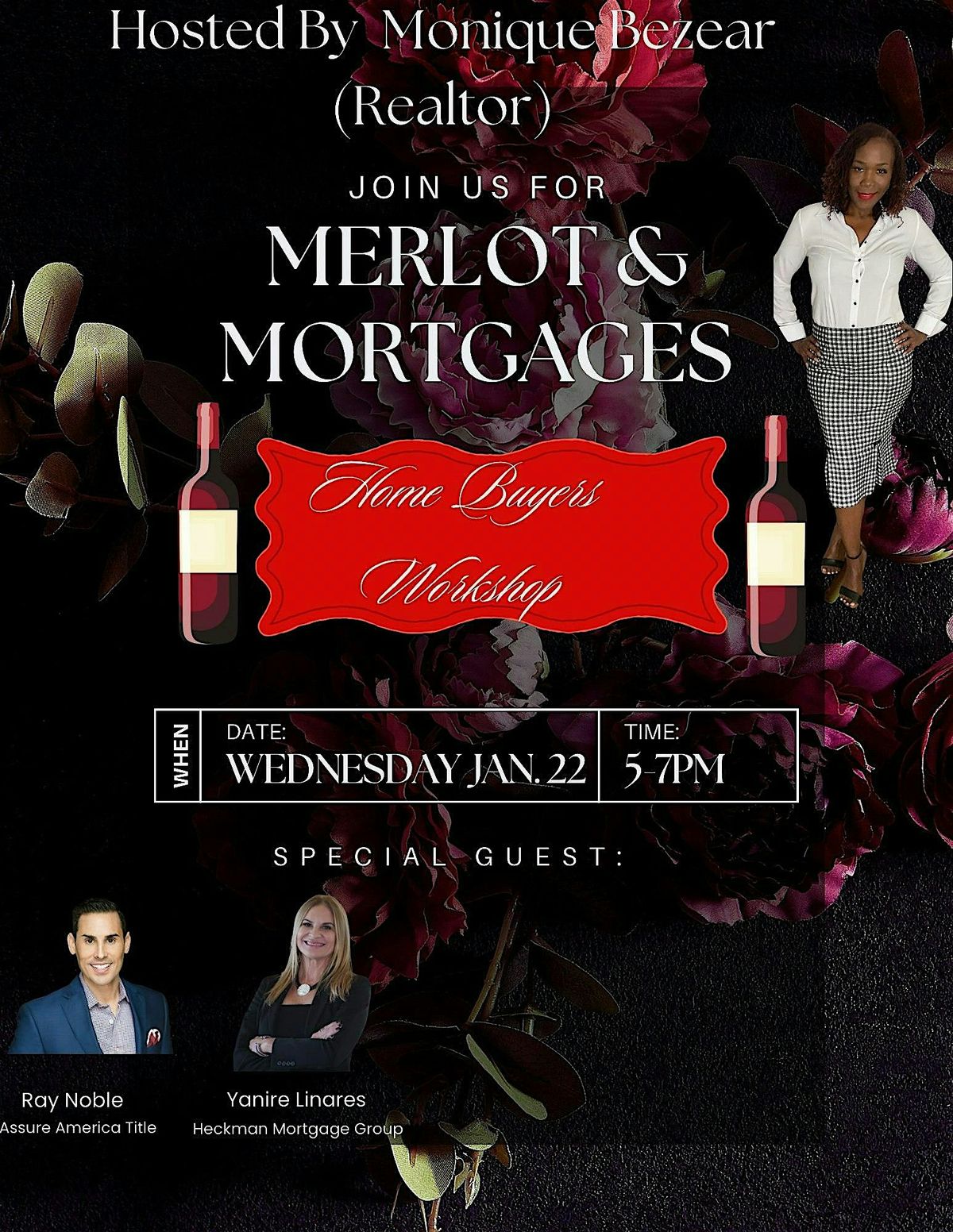 Merlot & Mortgages Home Buyers Workshop