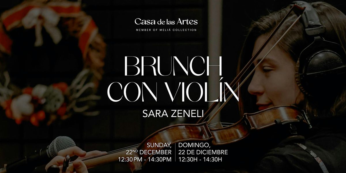 BRUNCH & Beethoven al viol\u00edn con Sara Zeneli en Mach\u00e9