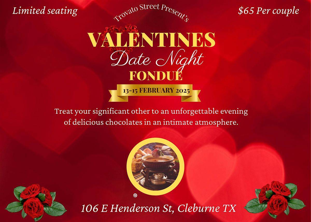 Valentines Date Night Fondue