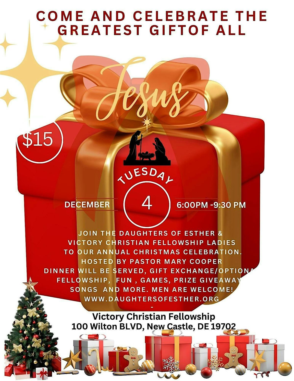 DAUGHTERS OF ESTHER CHRISTMAS GATHERING