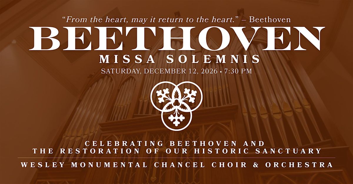 Ludwig van Beethoven:  Missa Solemnis