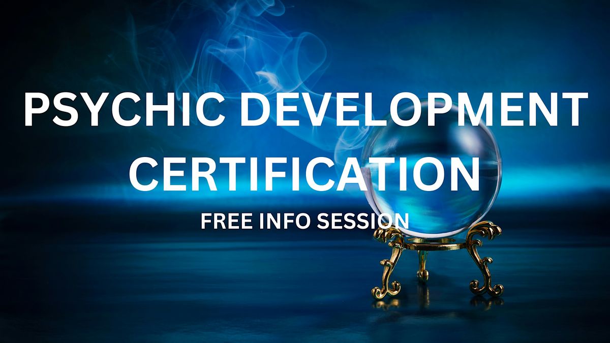 Free Info Session on Psychic Development Certification