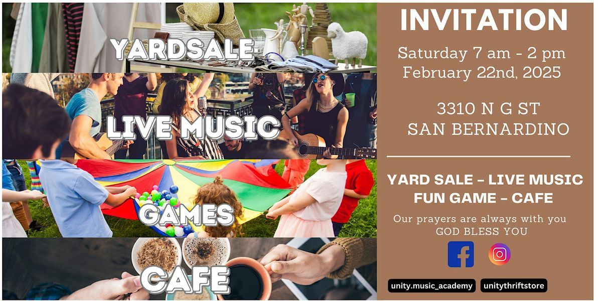 Open House  SB  ( Yard Sale -Live Music )