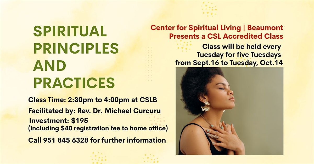 Spiritual Principles and Practices
