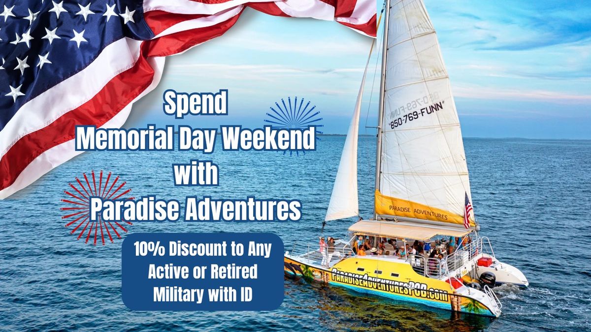 Spend Memorial Day Weekend on the Water! 
