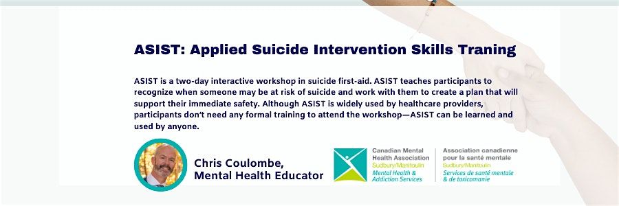 ASIST - Applied Suicide Intervention Skills Training (Dec 2-3, 2024)