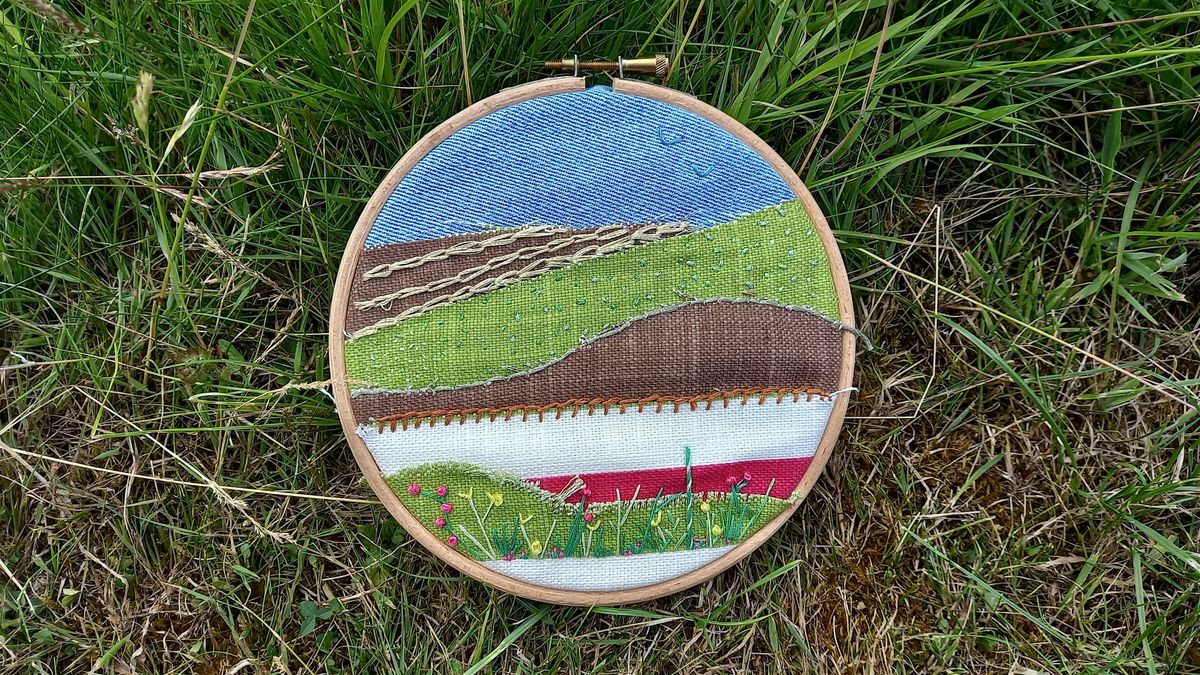 Stitch a Fabric Landscape with Jane