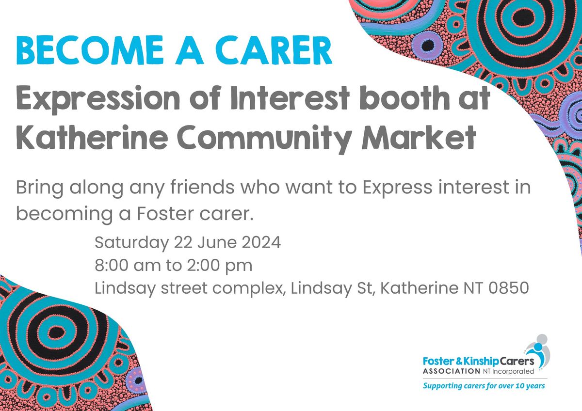 Become a Carer - Expression of Interest - Katherine