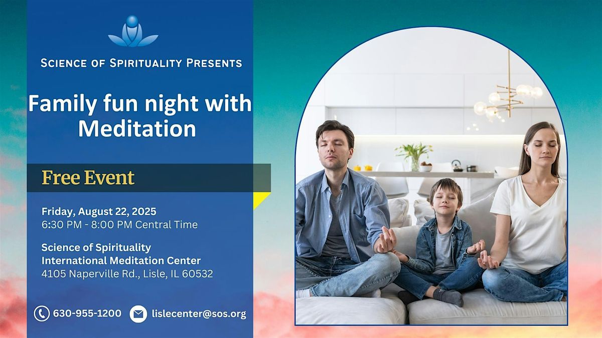 Family fun night with Meditation