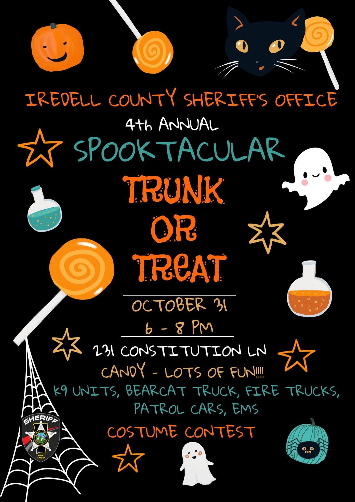 4th Annual Spooktacular Trunk or Treat