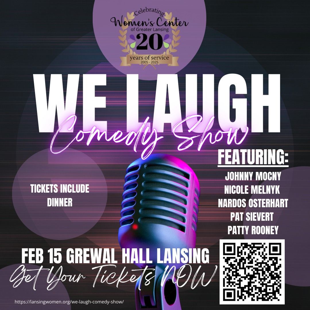 We Laugh - Comedy Show (and dinner)