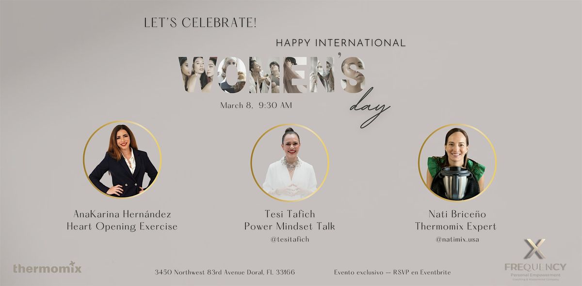 Let's Celebrate Women's Day!