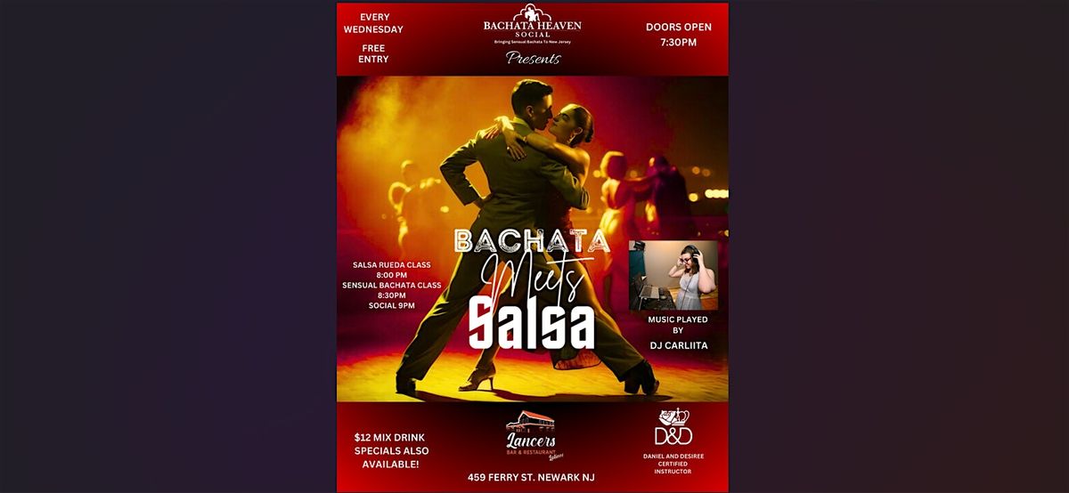 Bachata Meets Salsa (FREE ENTRANCE AND CLASS)