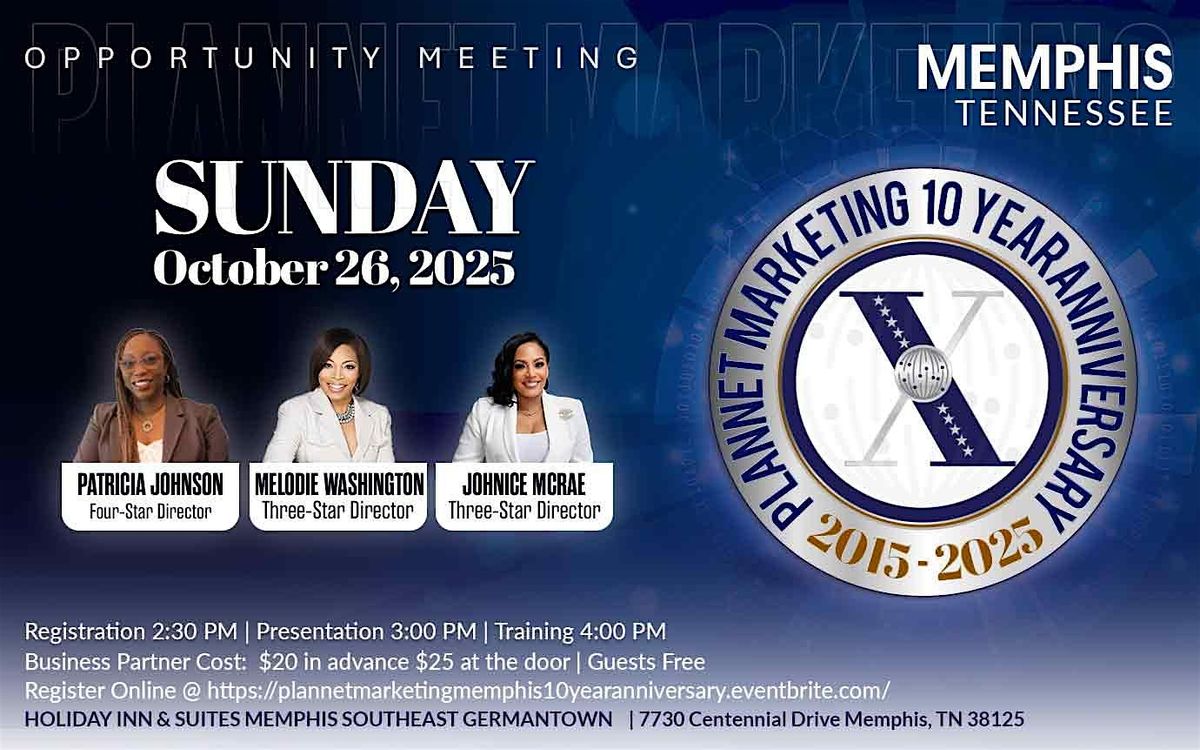 PlanNet Marketing of Memphis 10year anniversary