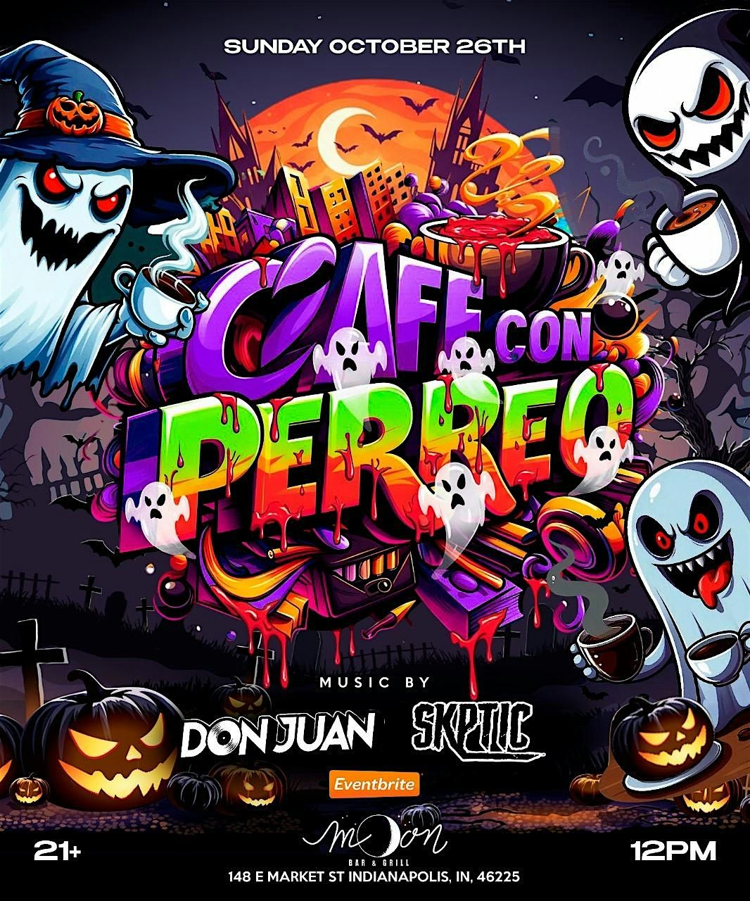 CAF\u00c9 CON PERREO ESPUKI EDITION