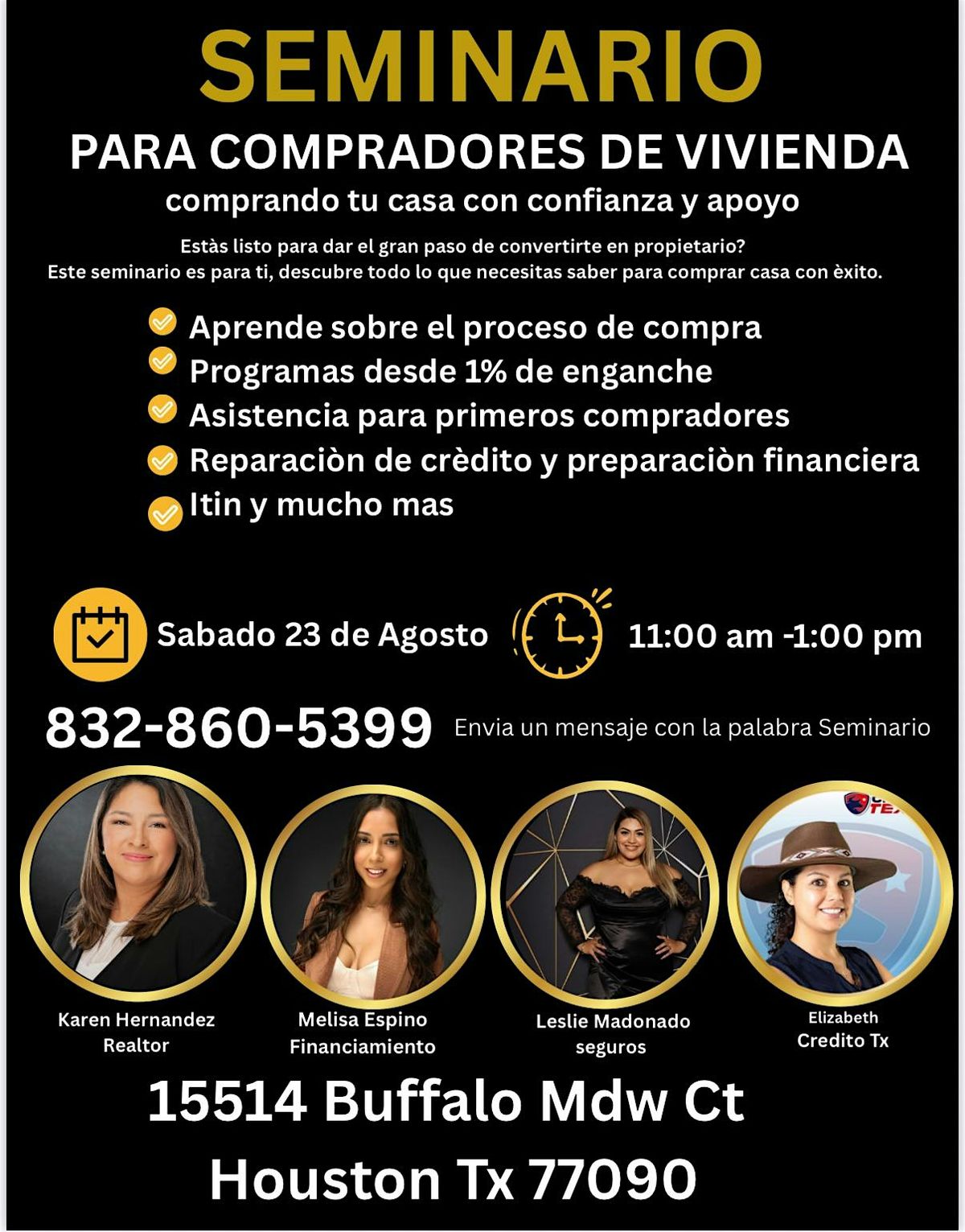 Seminario para Compradores de Vivienda\/ Home Buyer Seminar