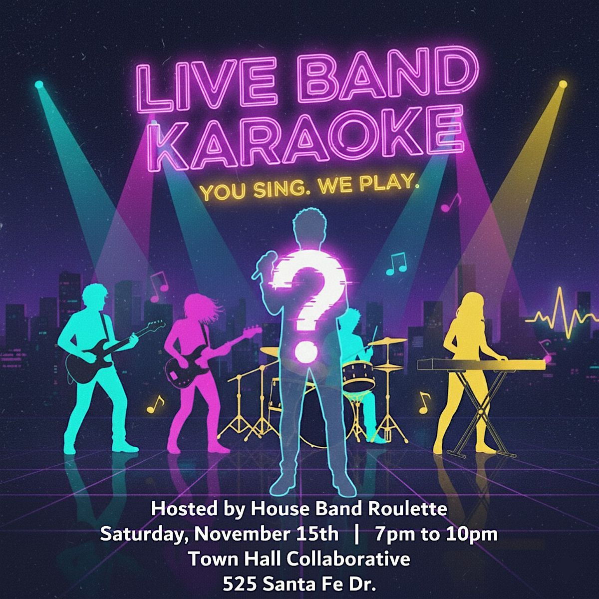 Live Band Karaoke - with House Band Roulette