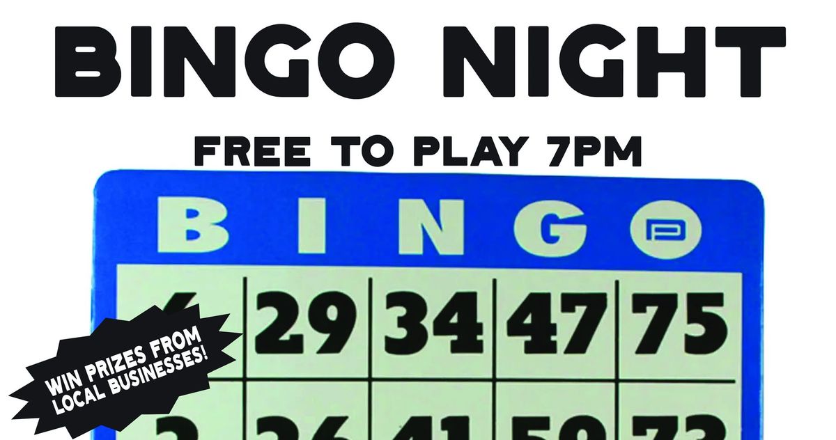 Bingo Night at Brewer's Lounge