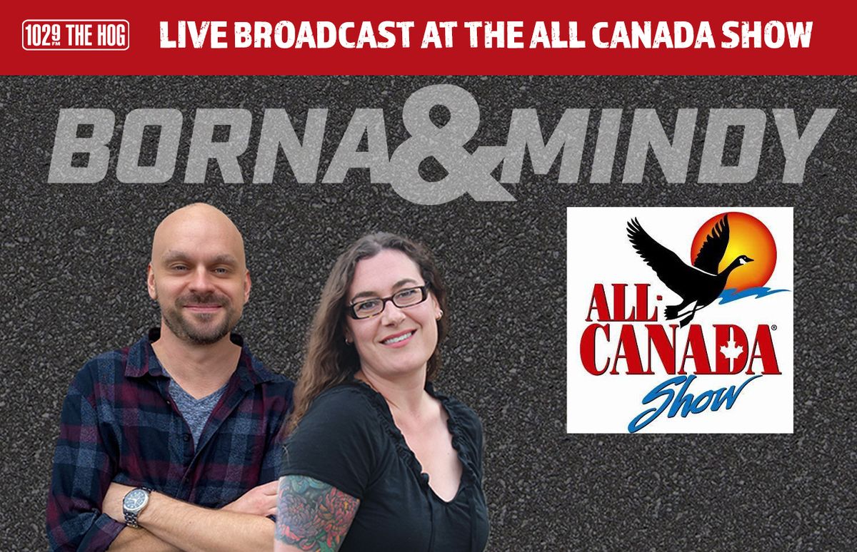 Join Borna and Mandy at the All-Canada Show Friday, January 17th  at the Brookfield Conference Cente