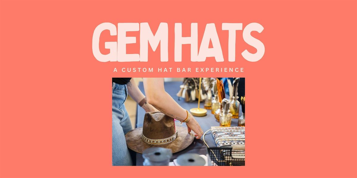 Gem Hats x DGC -- A Custom Hat Bar Experience!