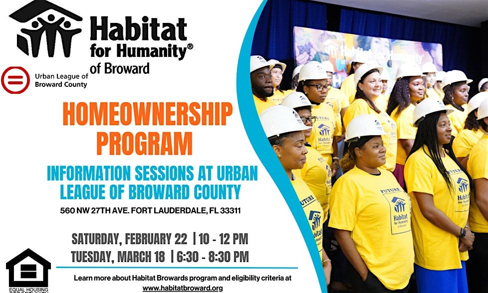 Habitat for Humanity Orientation at Urban League of Broward County