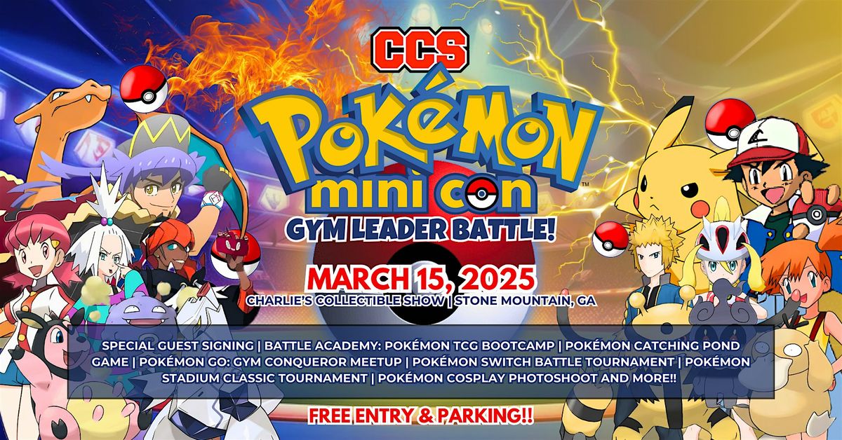 Pokemon Mini Con: Gym Leader Battle!