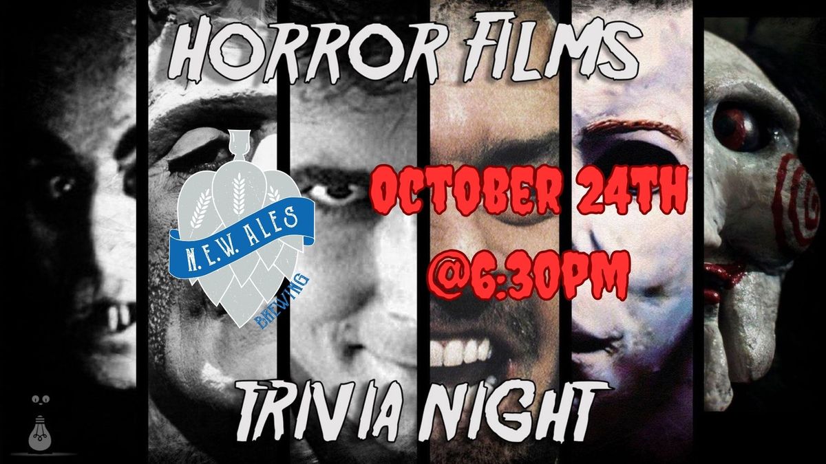 Horror Films Trivia Night at NEW Ales