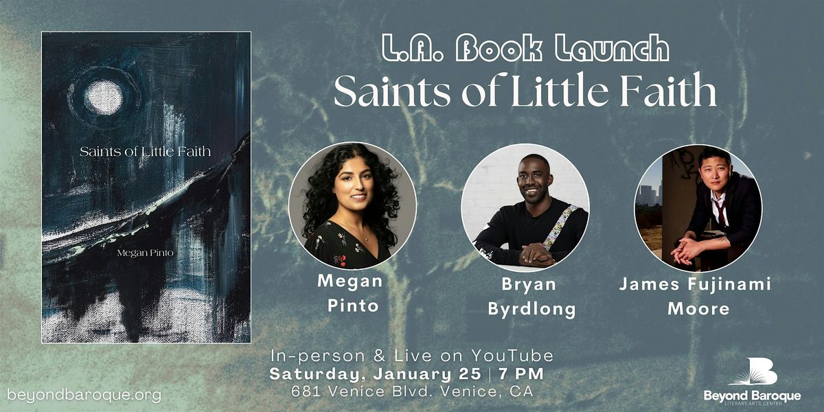 L.A. Book Launch: Saints of Little Faith by Megan Pinto