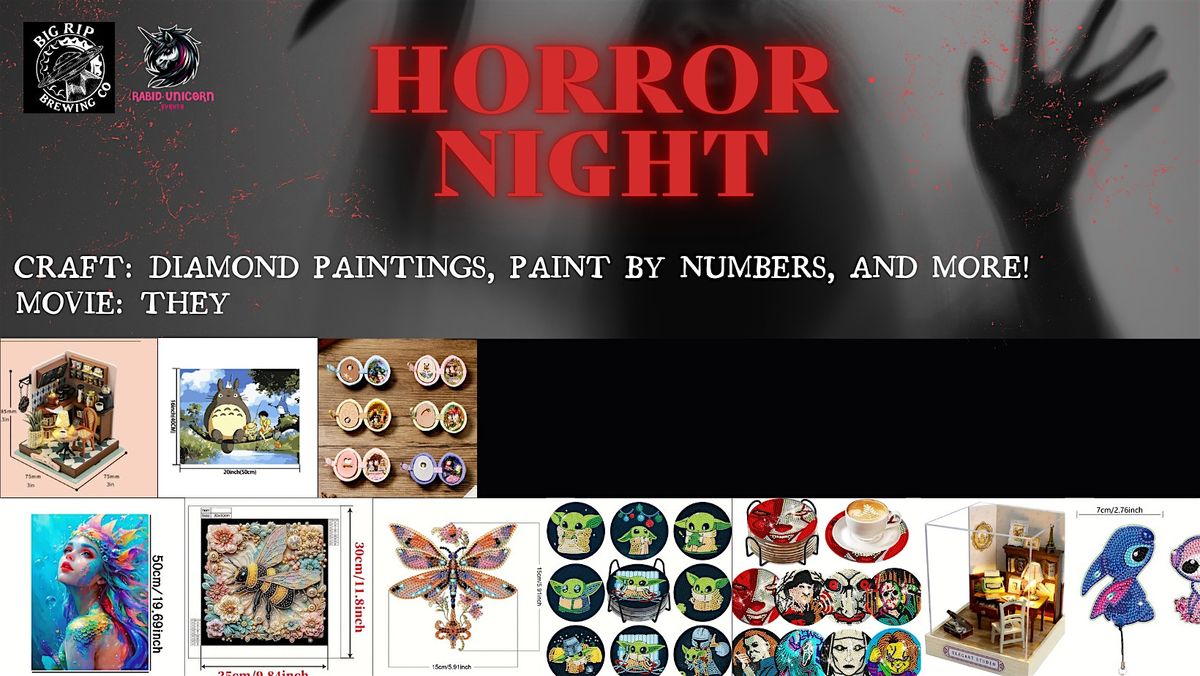 Horror Night - TICKET IS ON CHEDDAR UP