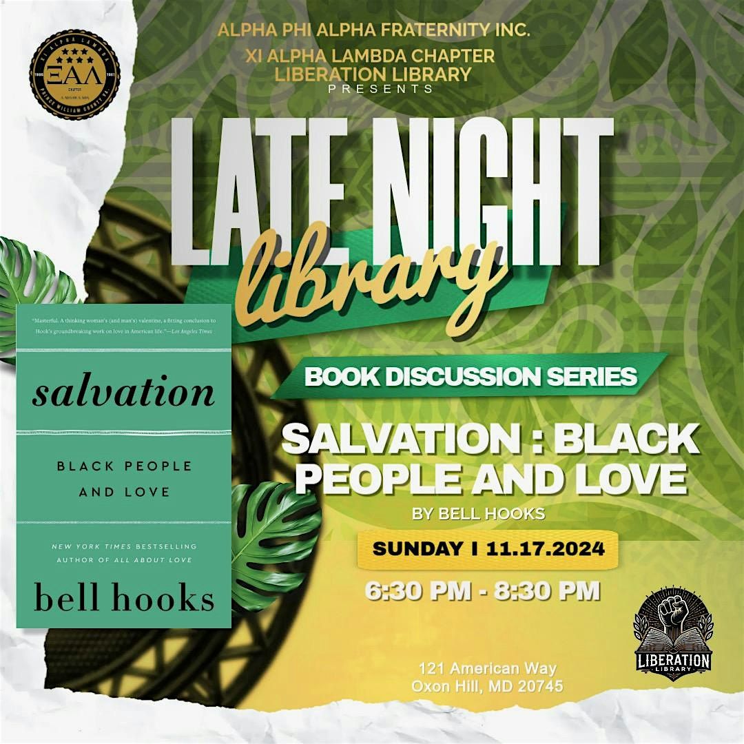 Late Night Library: Salvation: Black People And Love